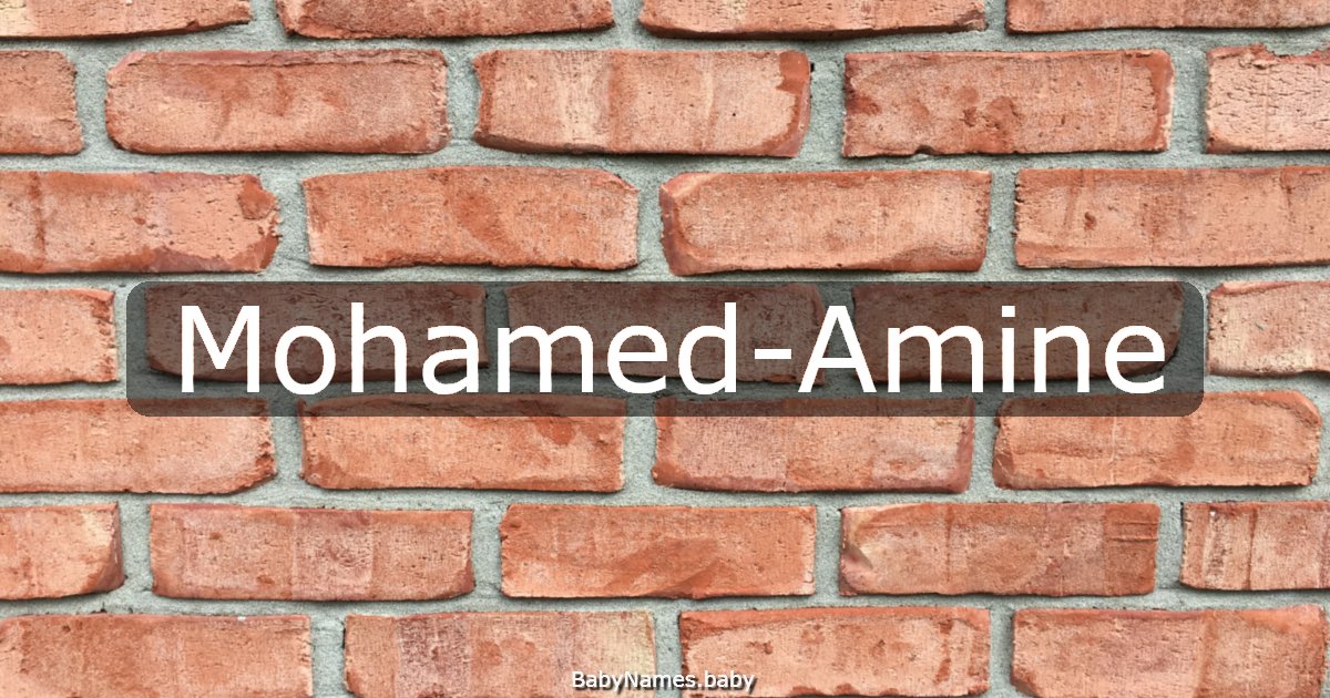Mohamed-Amine