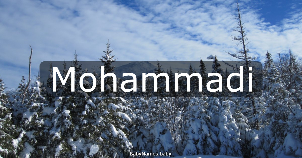 Mohammadi
