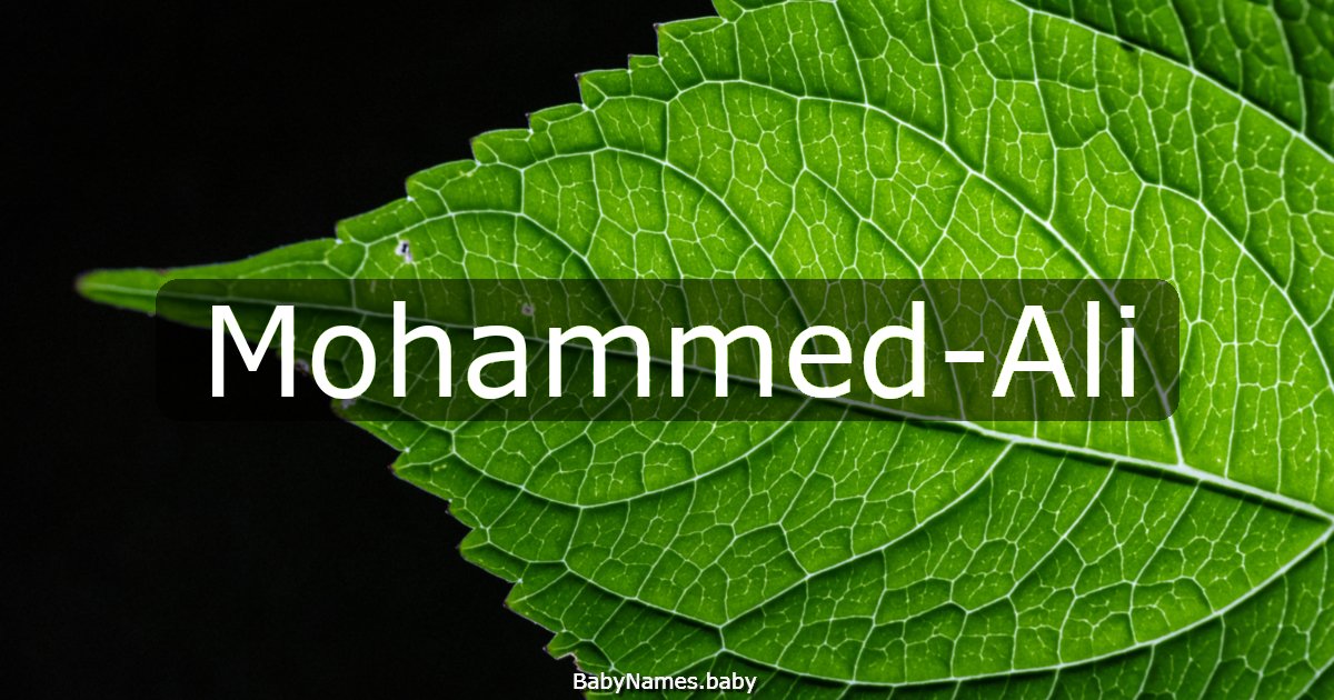 Mohammed-Ali