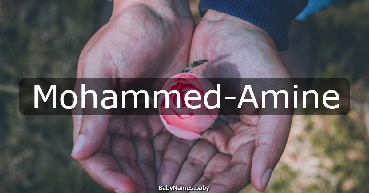 Mohammed-Amine