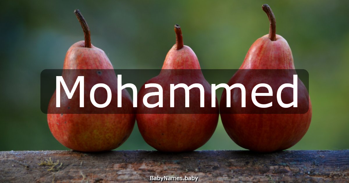 Mohammed