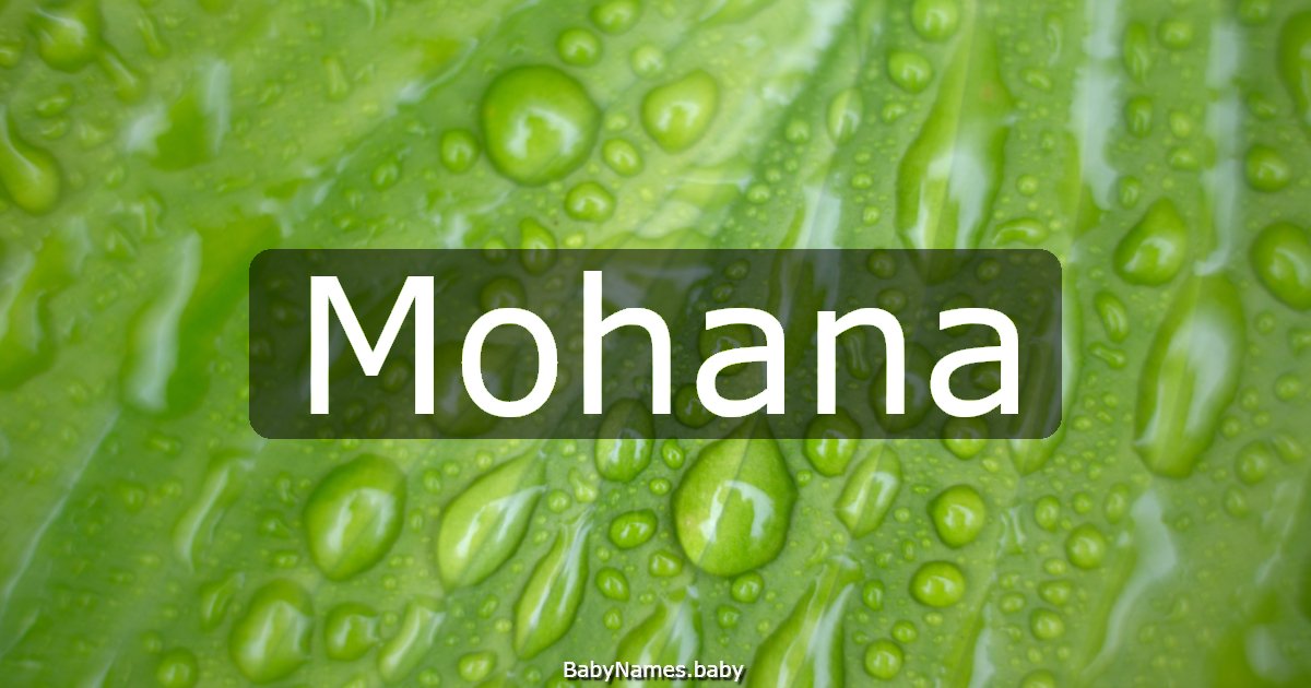 Mohana