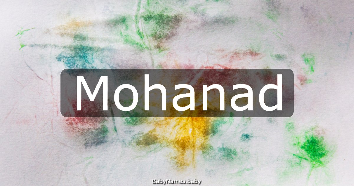 Mohanad