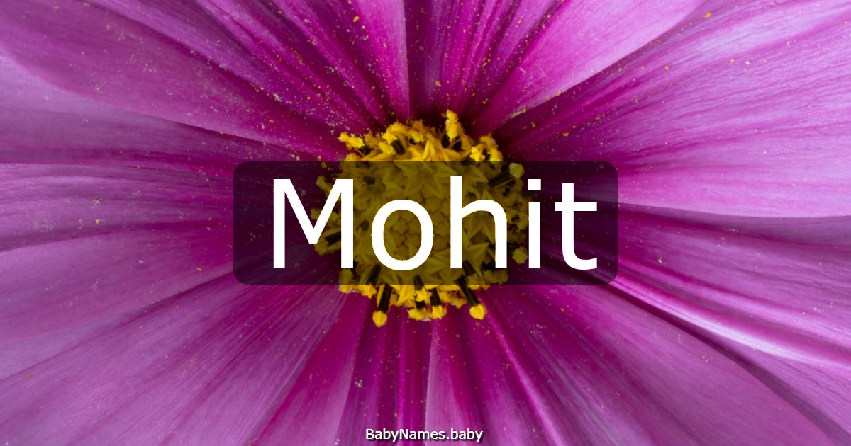 Mohit