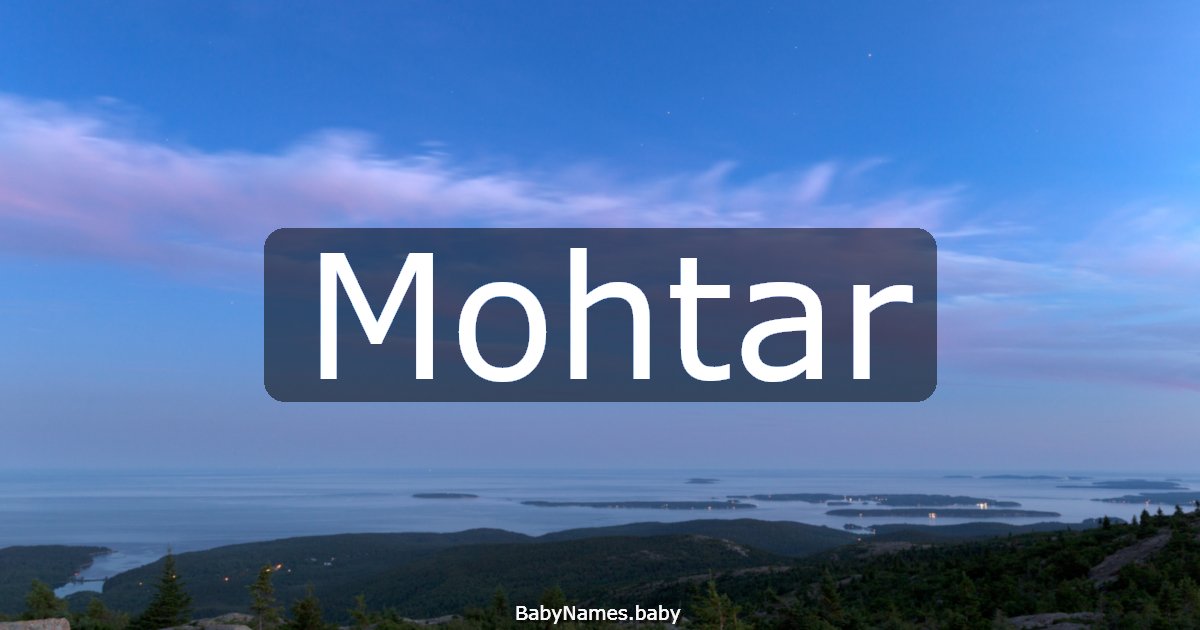 Mohtar