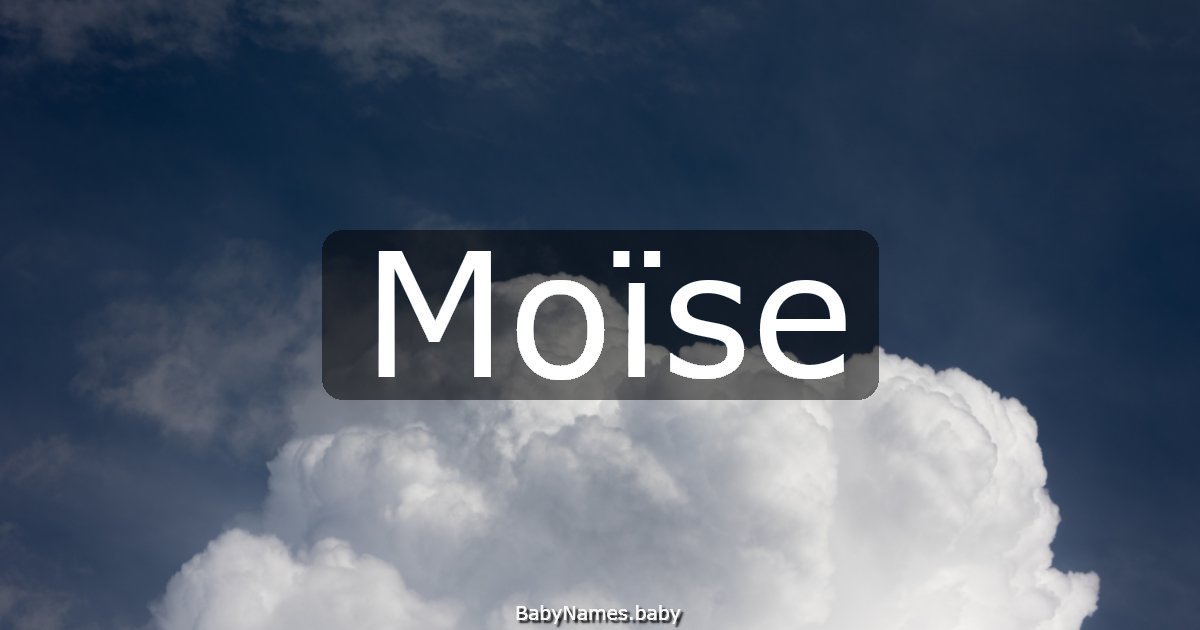 Moïse