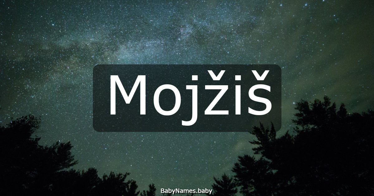Mojžiš