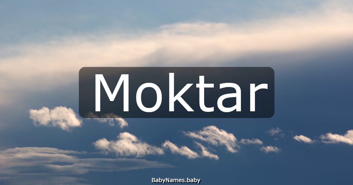 Moktar