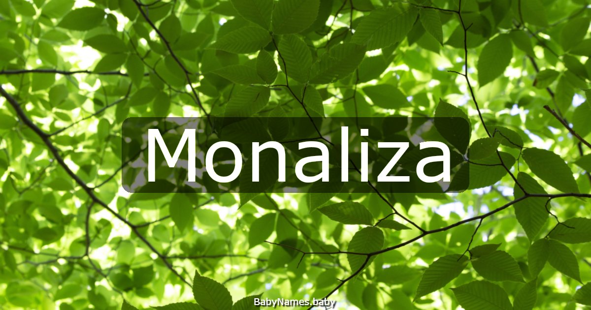 Monaliza