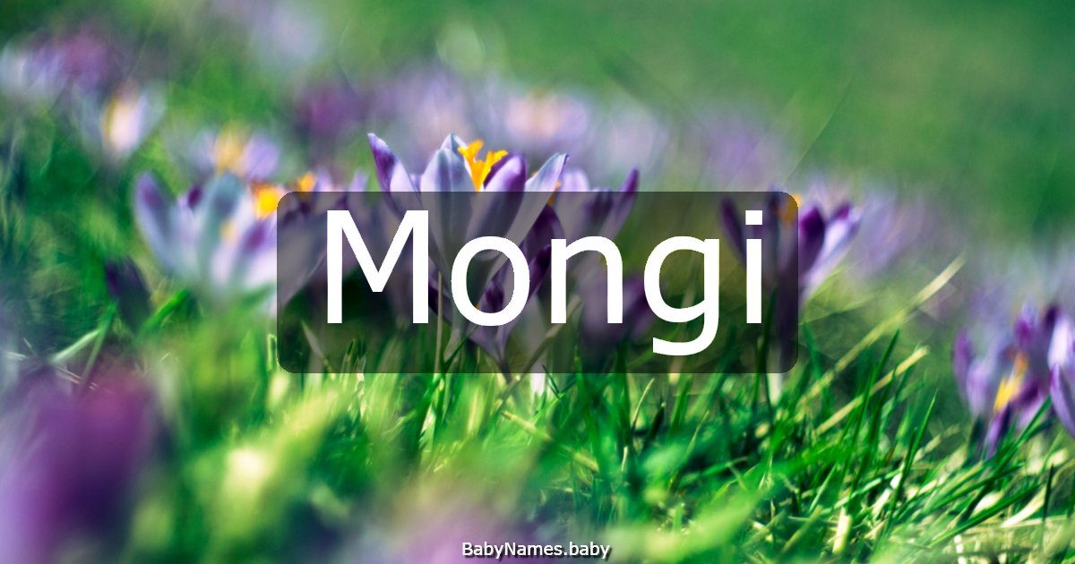 Mongi