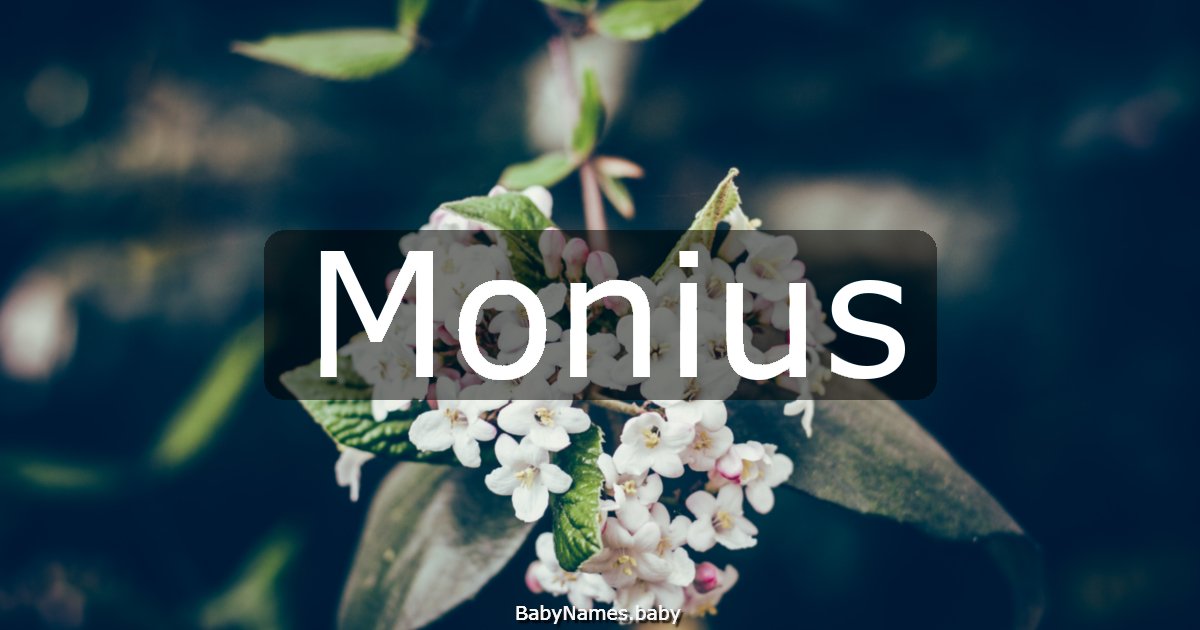 Monius