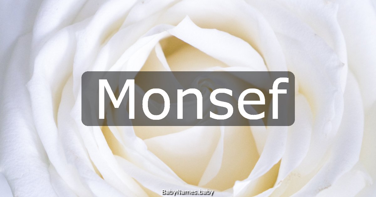 Monsef