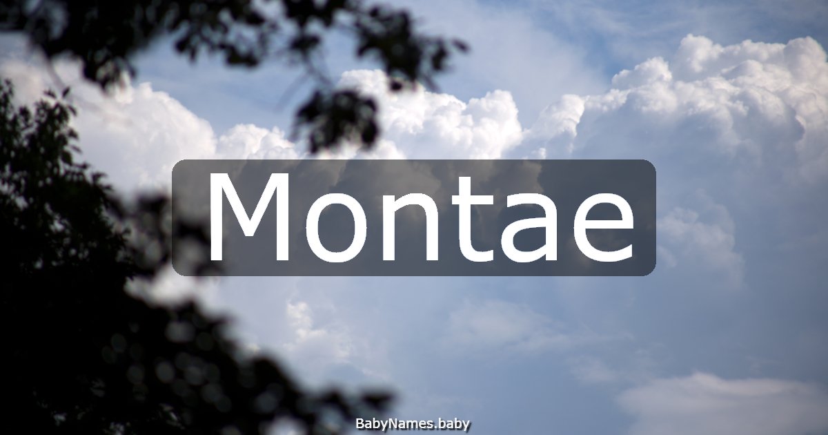 Montae