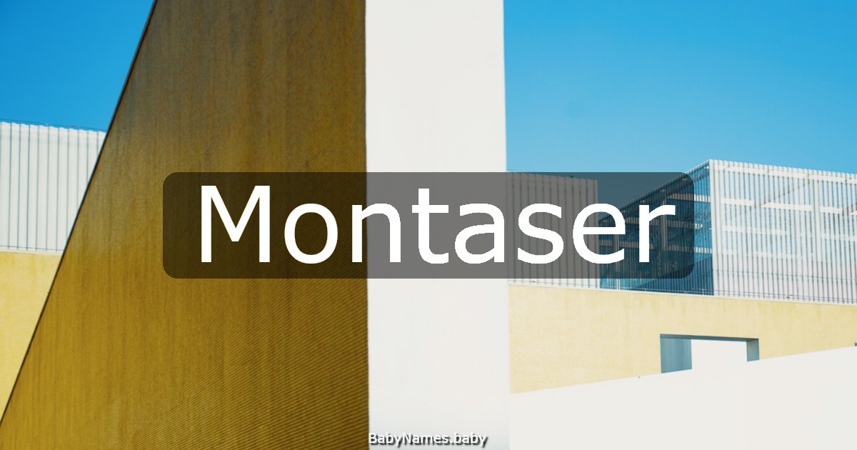 Montaser