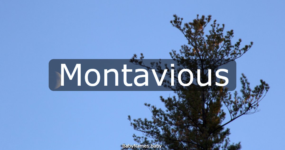 Montavious