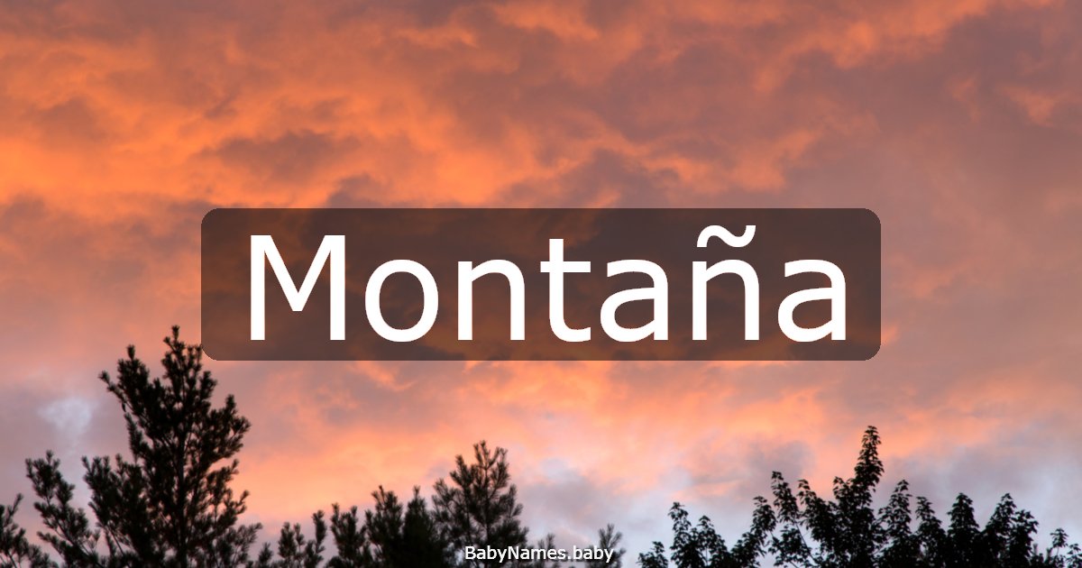 Montaña
