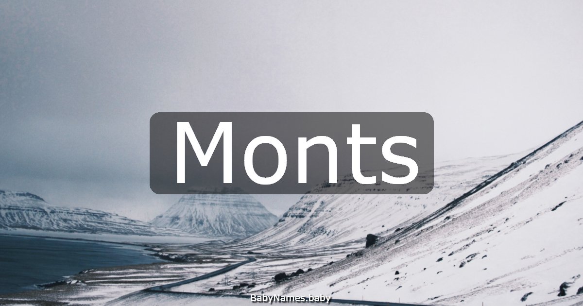 Monts