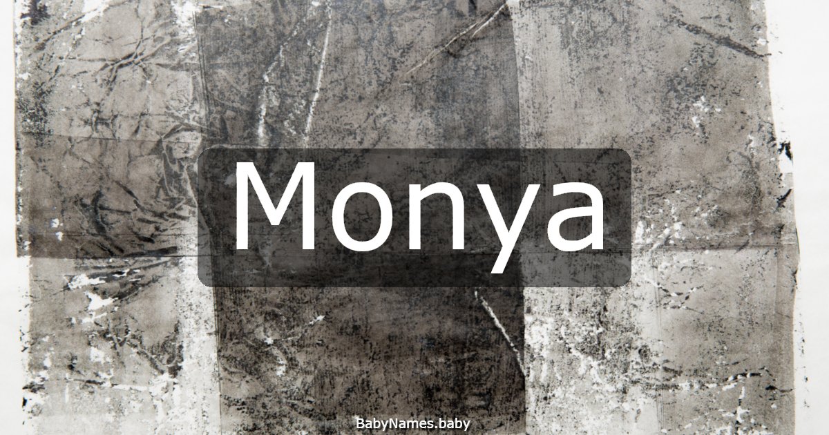 Monya