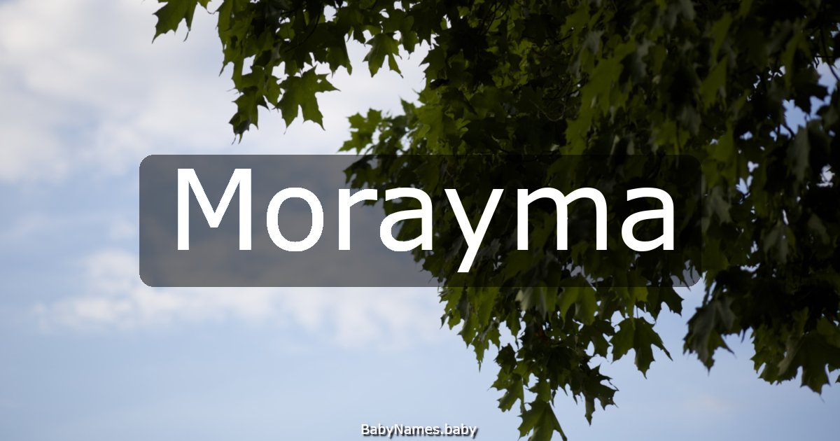 Morayma