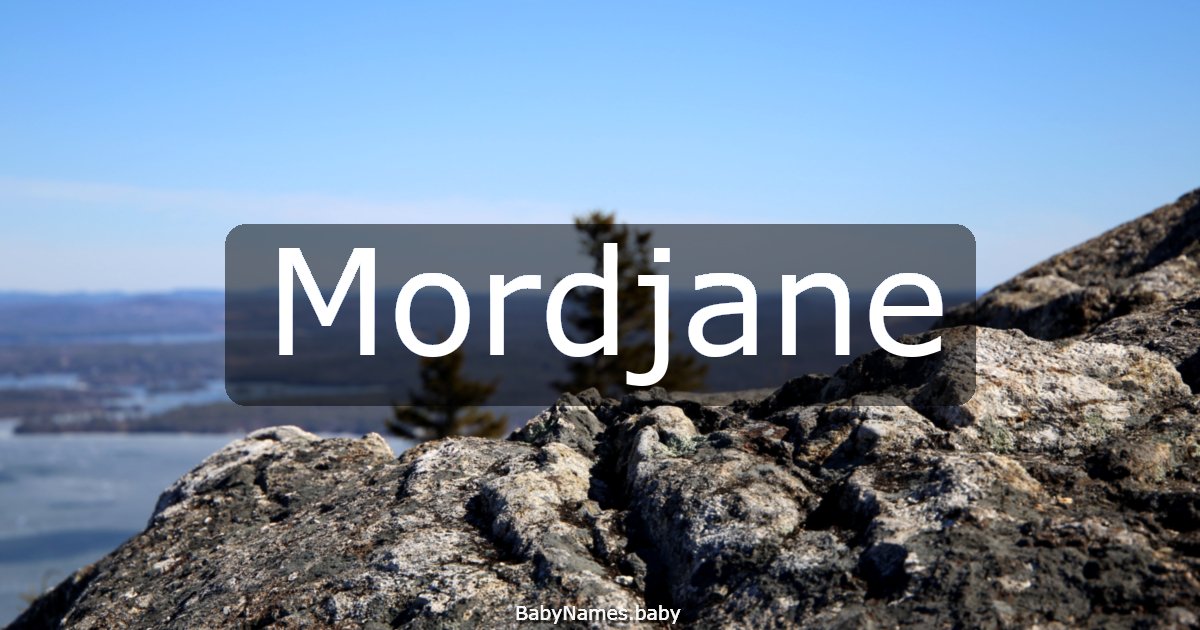 Mordjane