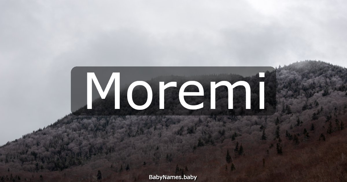 Moremi