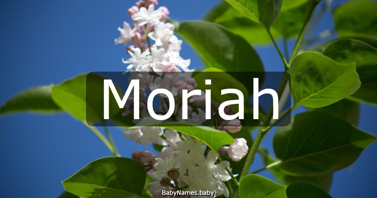 Moriah
