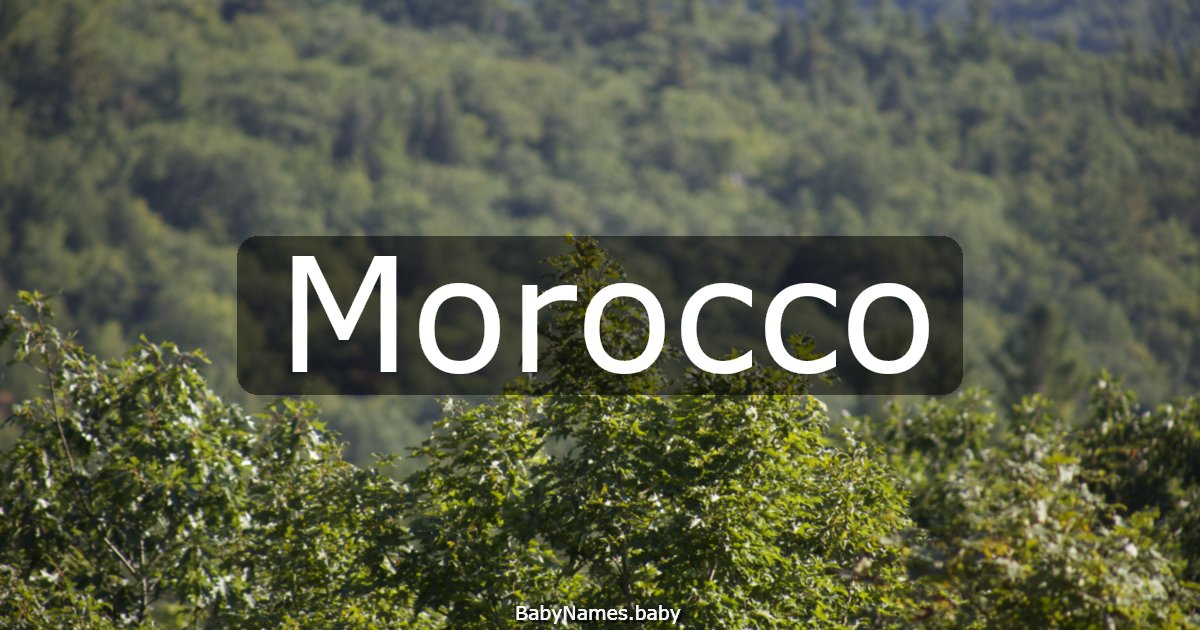Morocco