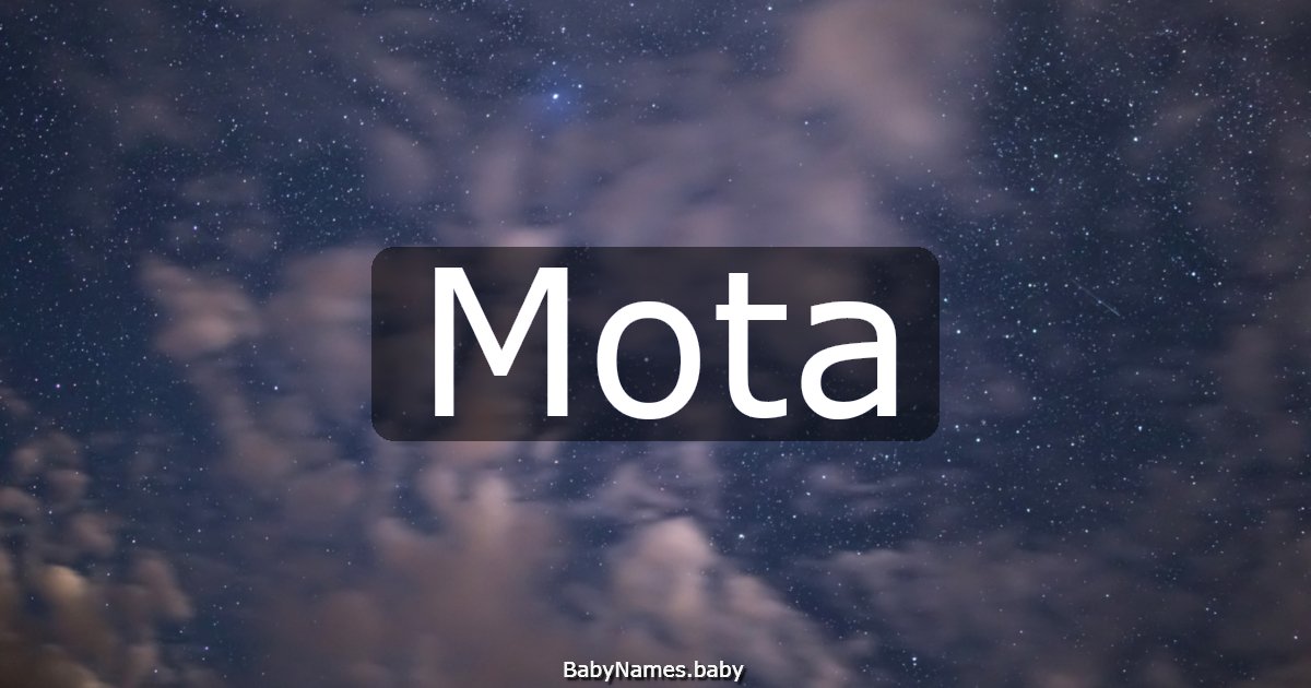 Mota