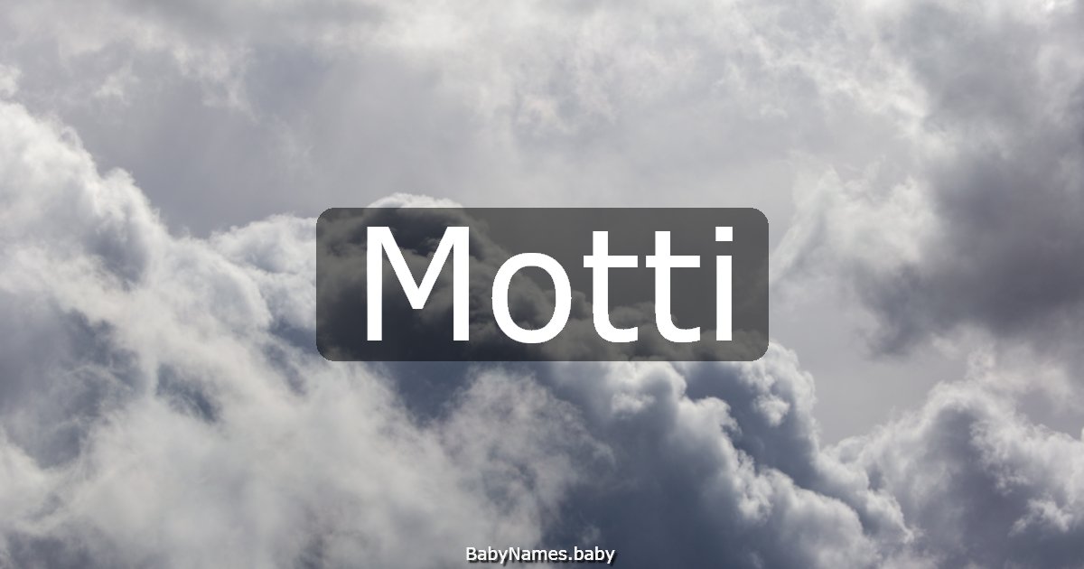 Motti