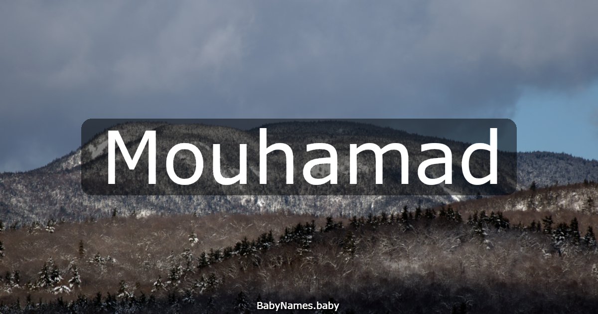 Mouhamad