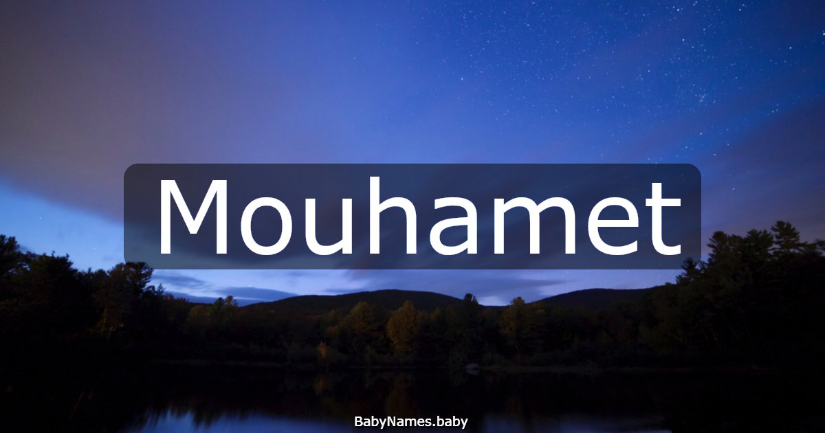 Mouhamet