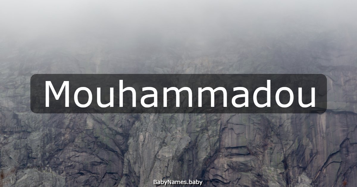 Mouhammadou