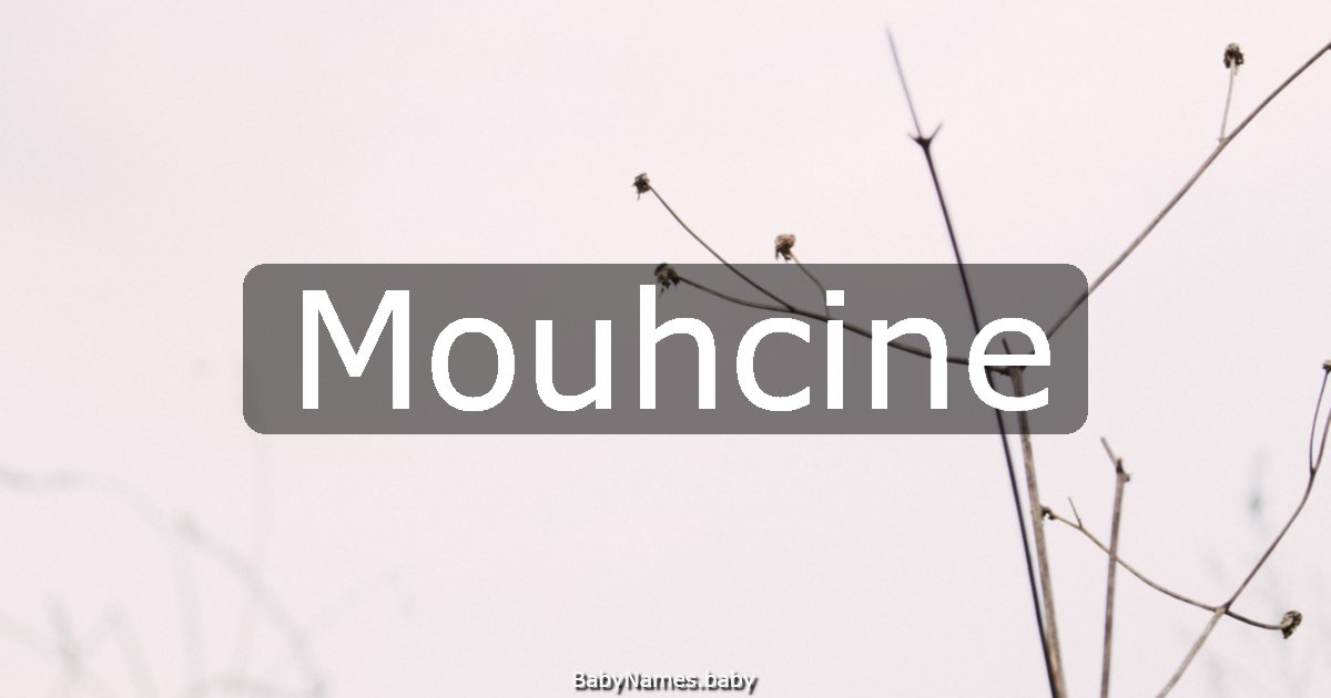 Mouhcine