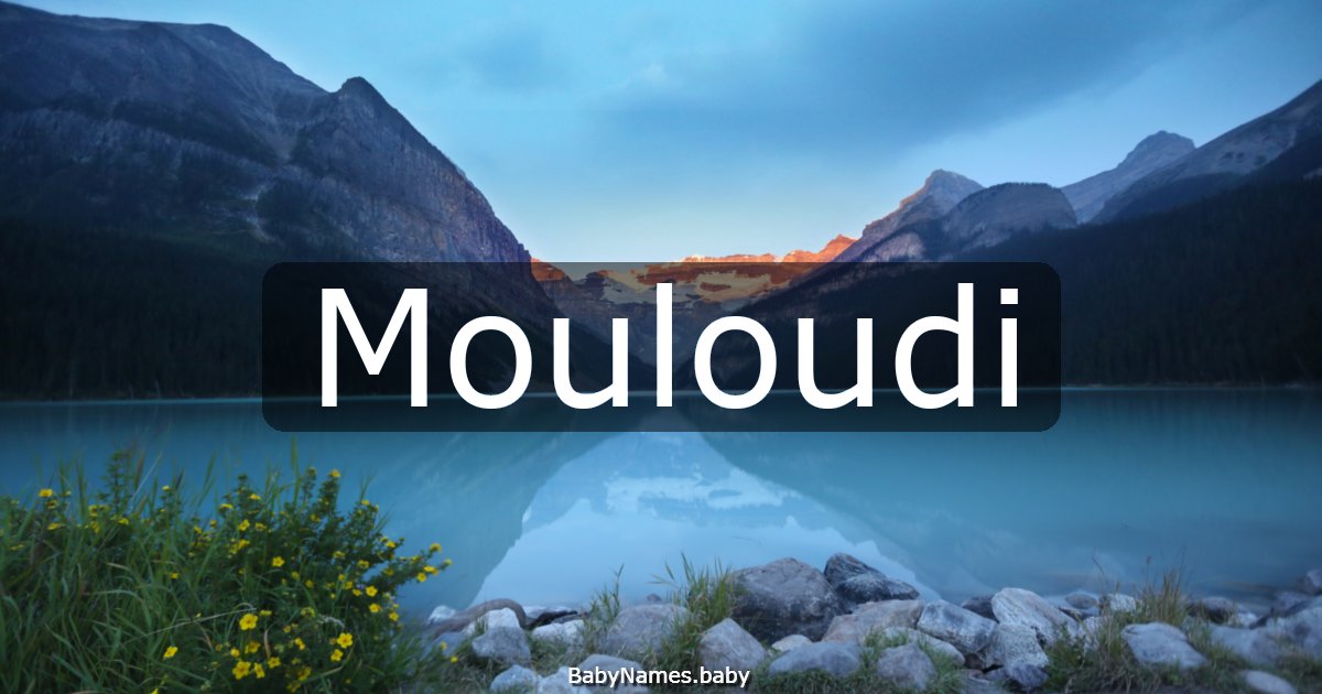 Mouloudi