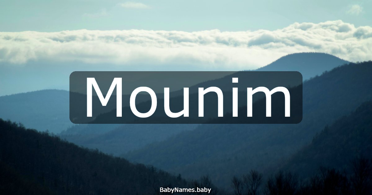 Mounim