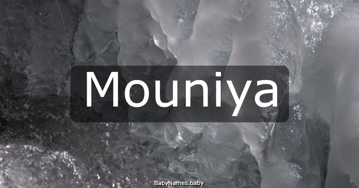Mouniya