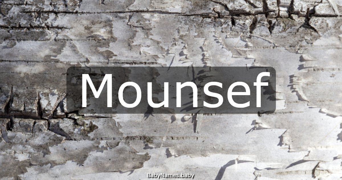 Mounsef