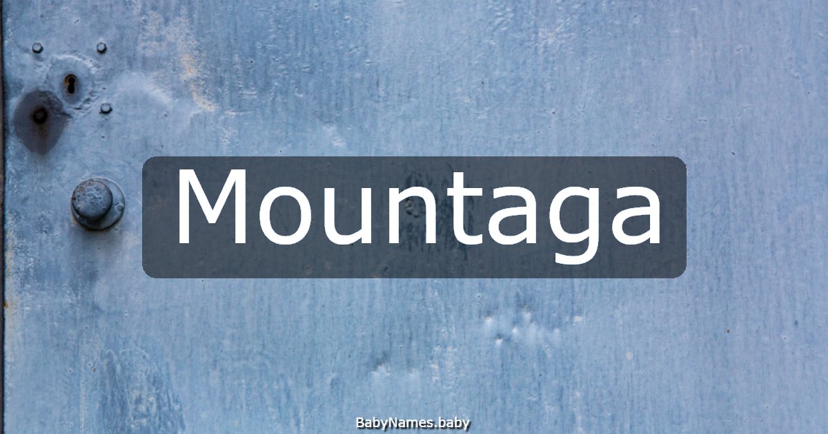 Mountaga