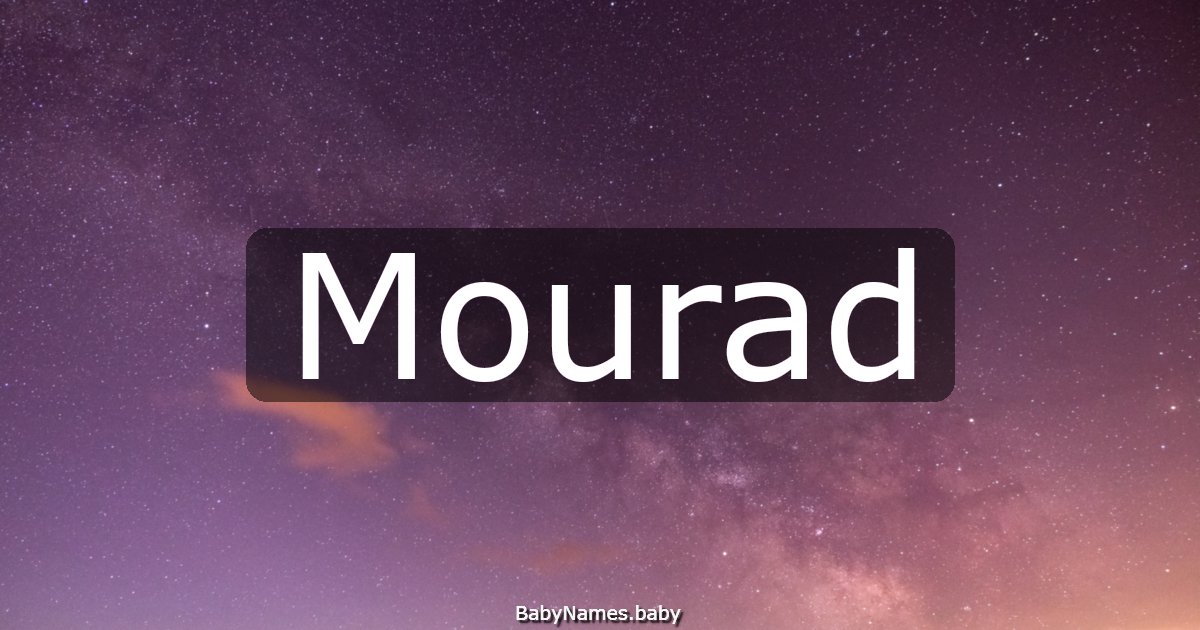 Mourad