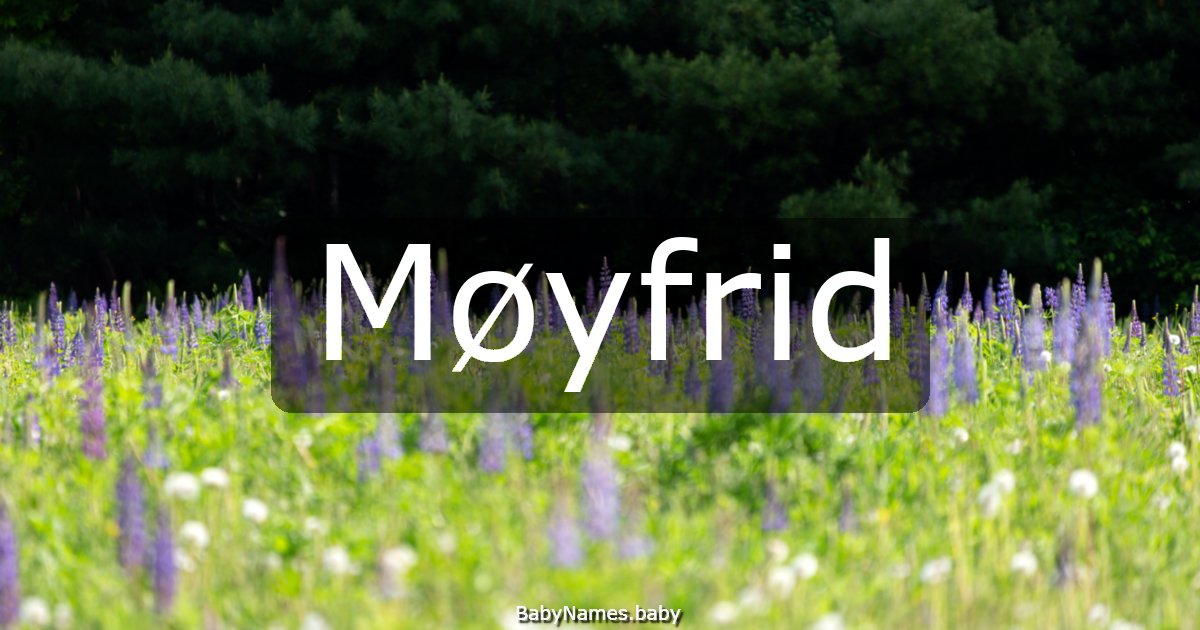 Møyfrid