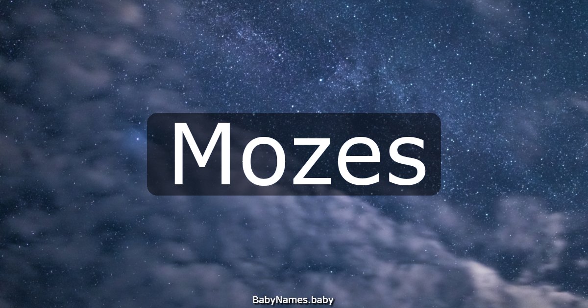 Mozes