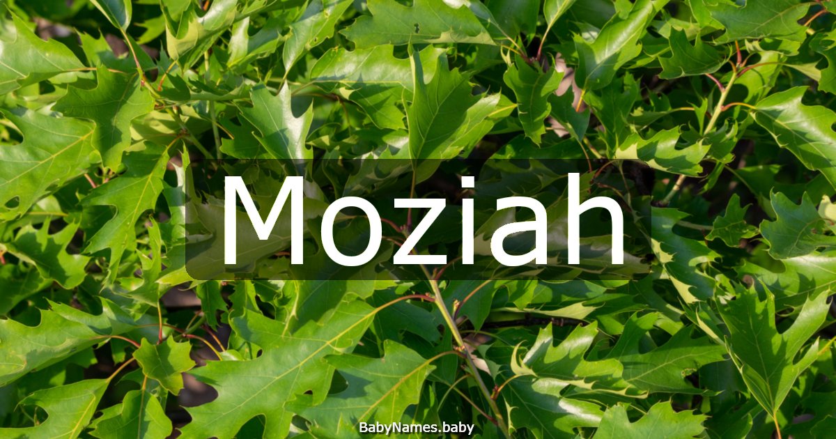 Moziah