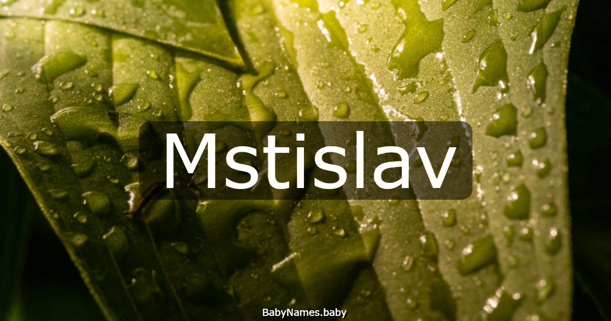 Mstislav