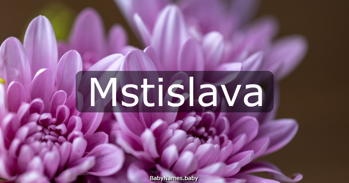Mstislava