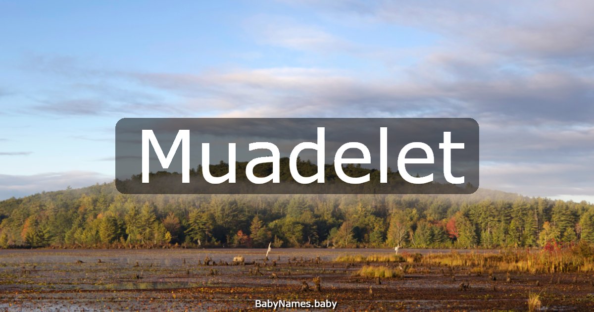Muadelet