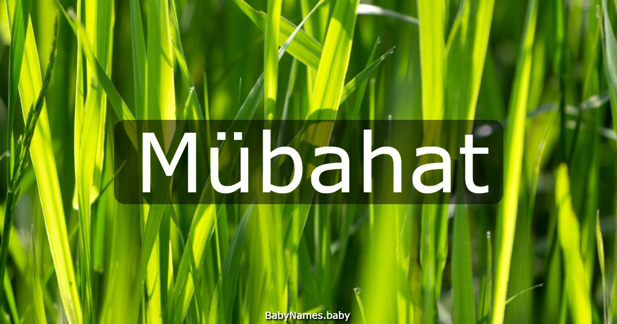 Mübahat