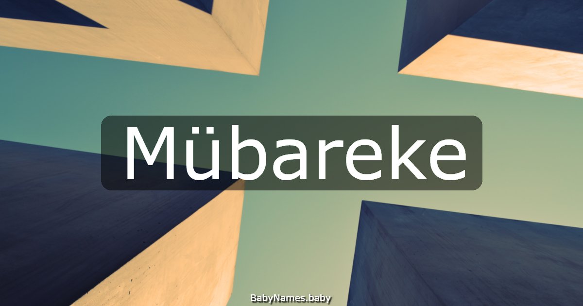 Mübareke