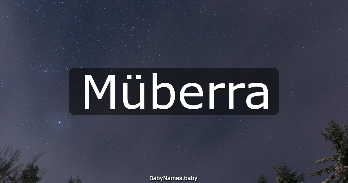 Müberra