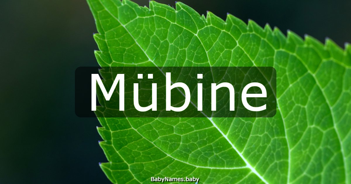 Mübine
