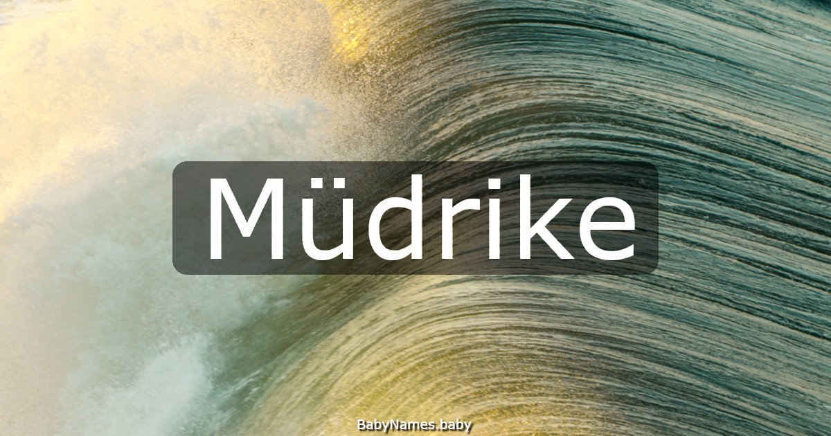 Müdrike